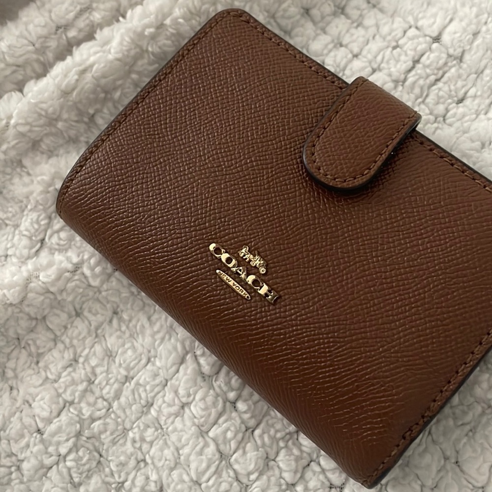Coach brown wallet